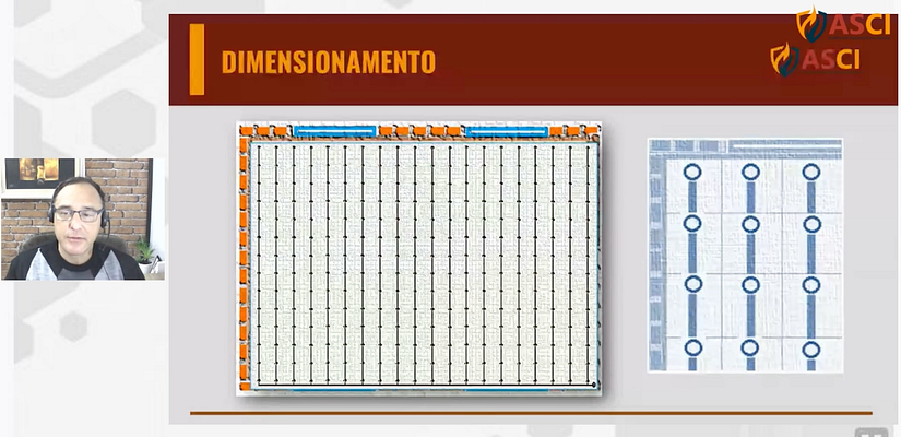 Screenshot Dimensionamento de Sistemas de Sprinklers — SPK
