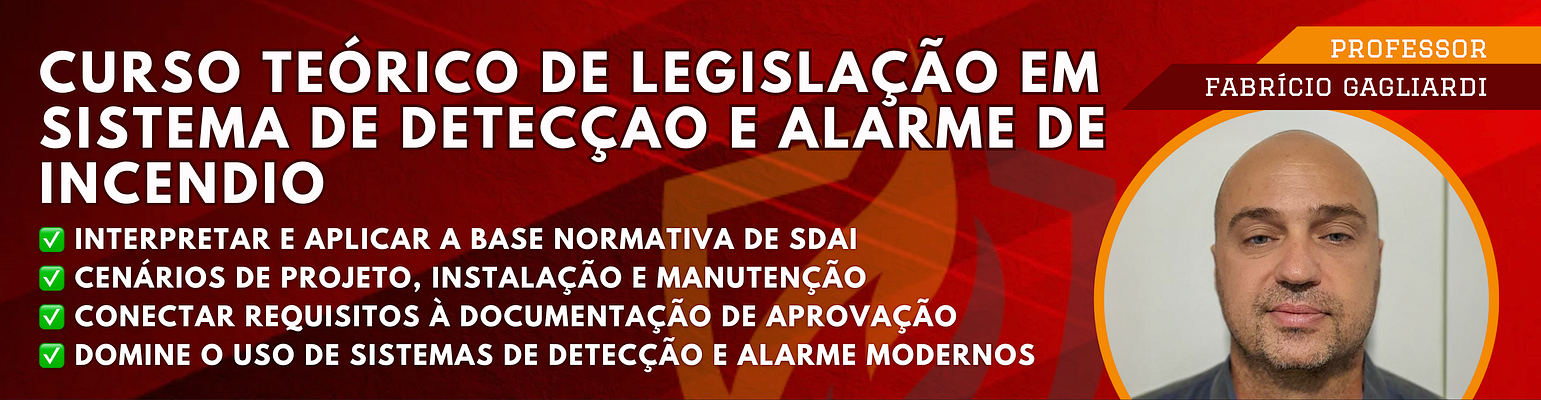 Screenshot Legislação em Sistema de Detecção e Alarme de Incêndio