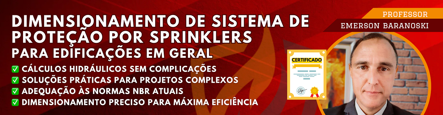 Screenshot Dimensionamento de Sistemas de Sprinklers — SPK