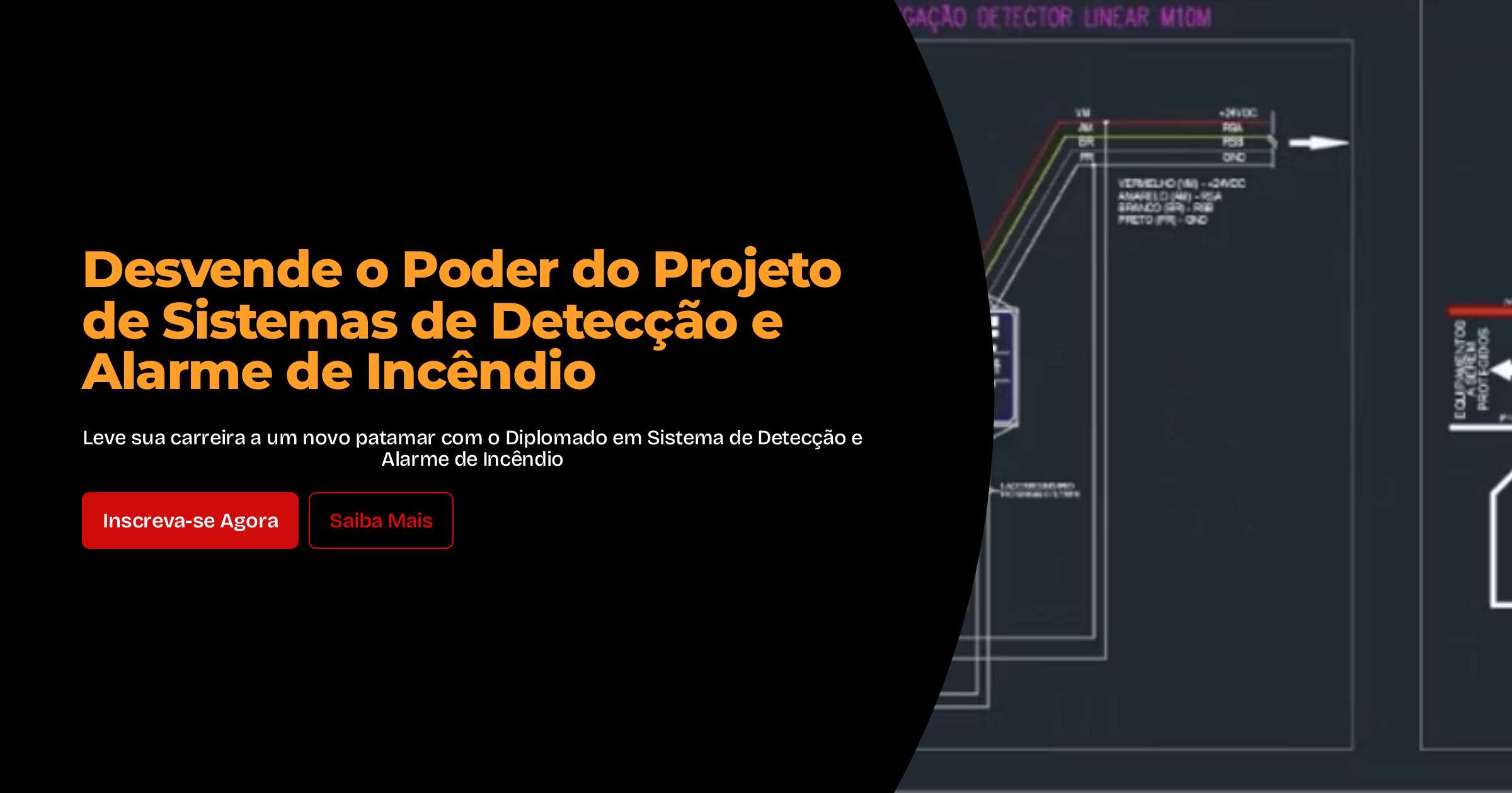 Screenshot Diplomado em Sistema de Detecção e Alarme de Incêndio