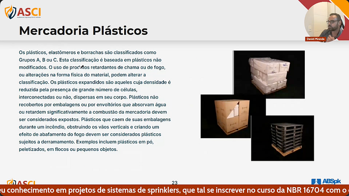 Screenshot NBR 10897 na prática