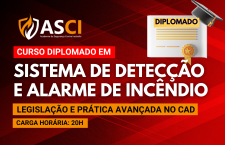 Diplomado em Sistema de Detecção e Alarme de Incêndio