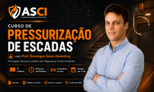 Screenshot Combo ASCI — Pressurização de Escadas + SDAI